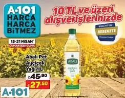 ABALI PET AYÇİÇEK YAĞI ABALI PET AYÇİÇEK YAĞI